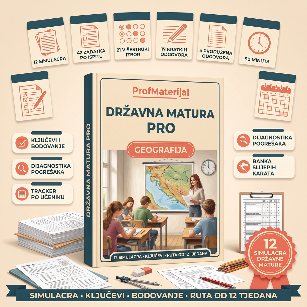 DRŽAVNA MATURA PRO — GEOGRAFIJA