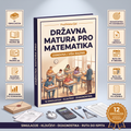 DRŽAVNA MATURA PRO — MATEMATIKA: 12 ispitnih simulacija, rješenja s postupkom i dijagnostika (ProfMaterijal)